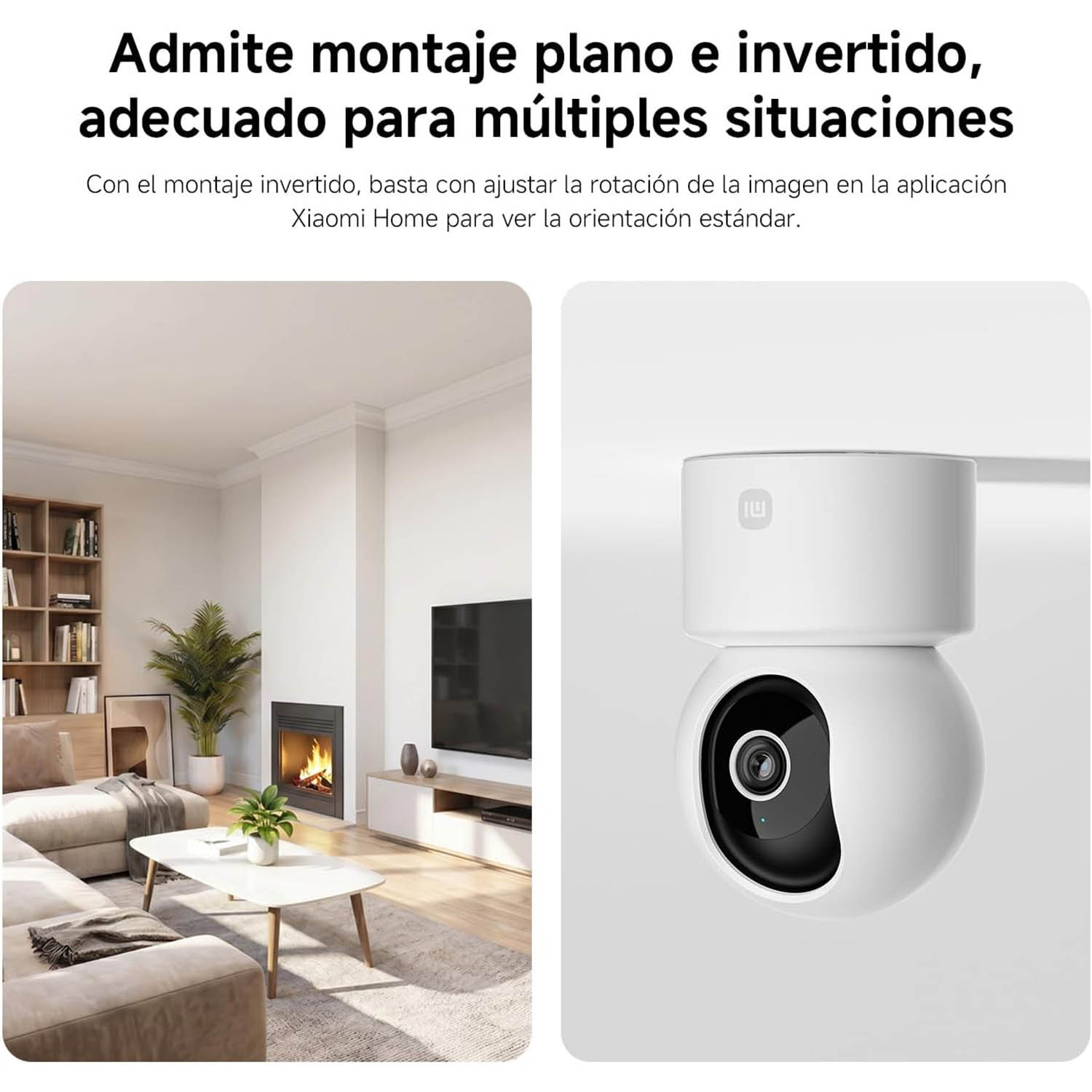 CÁMARA SEGURIDAD XIAOMI C302 3MP CAPACIDAD 256GB VISIÓN 360 AUDIO BIDIRECCIONAL DETECCIÓN LLANTOBEBÉ - 5