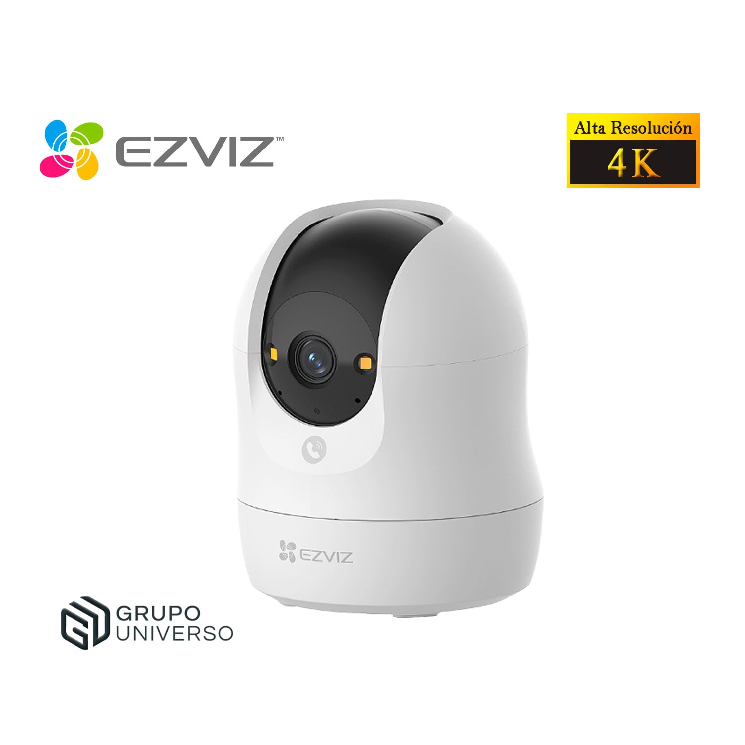 CÁMARA SEGURIDAD EZVIZ C6N G1 4K CAPACIDAD 512GB PANORÁMICA BOTÓN LLAMADA DETECCIÓN IA SEGUIMIENTO - 1