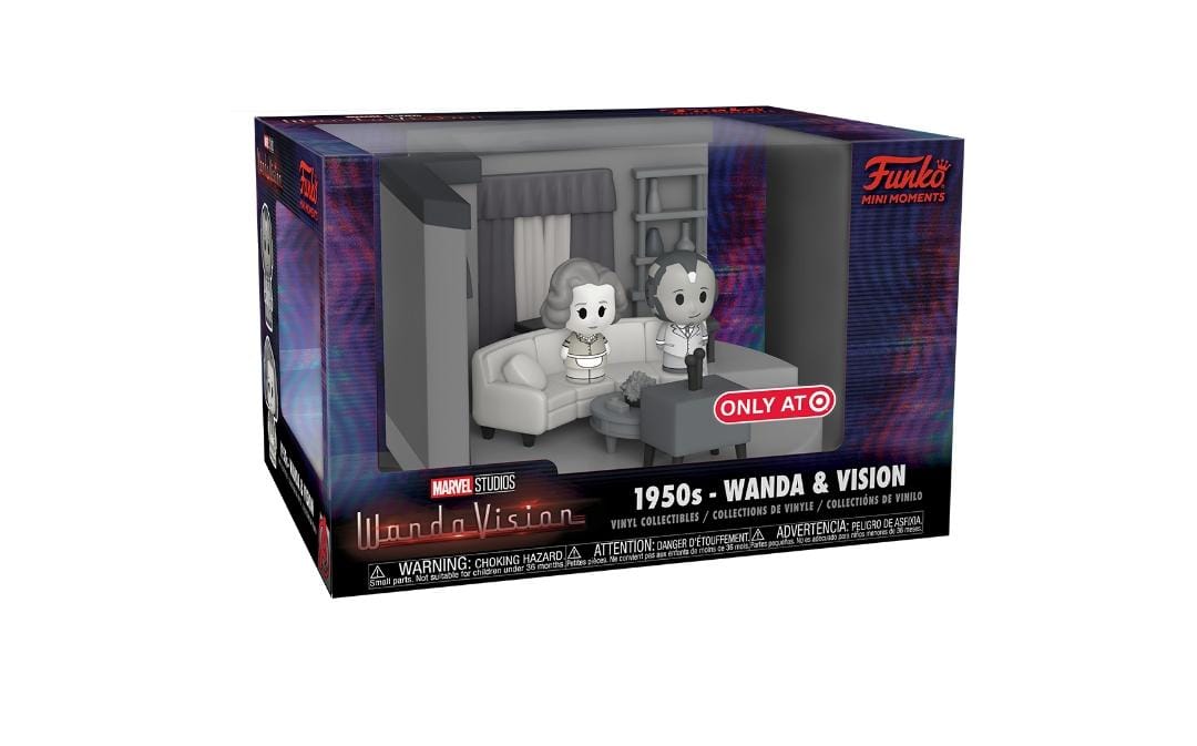 Lot De 2 Funko Pop Marvel WandaVision - Wanda Et Agnes - Édition Spéciale - Occasion