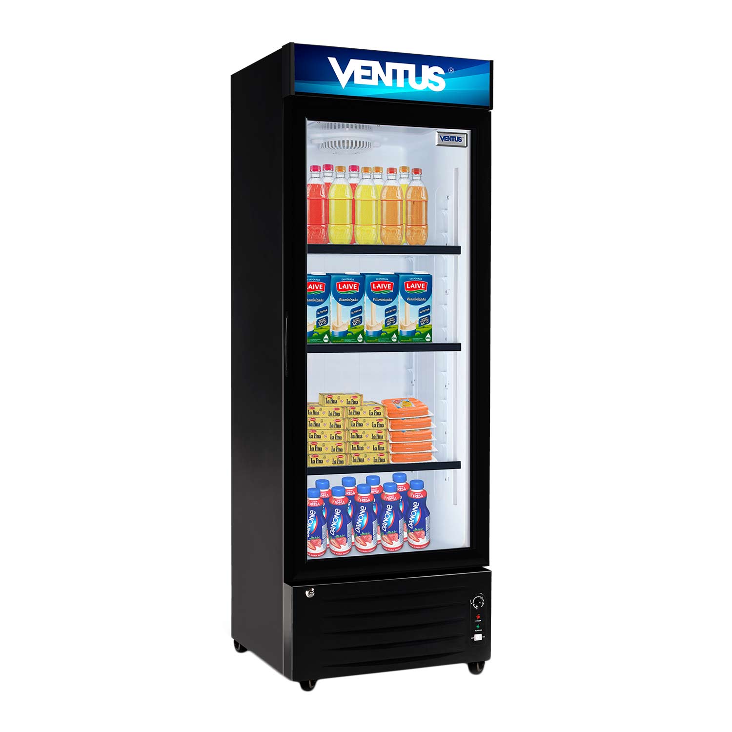 VISICOOLER VENTUS 220L 1 PUERTA LG-220LED - 1