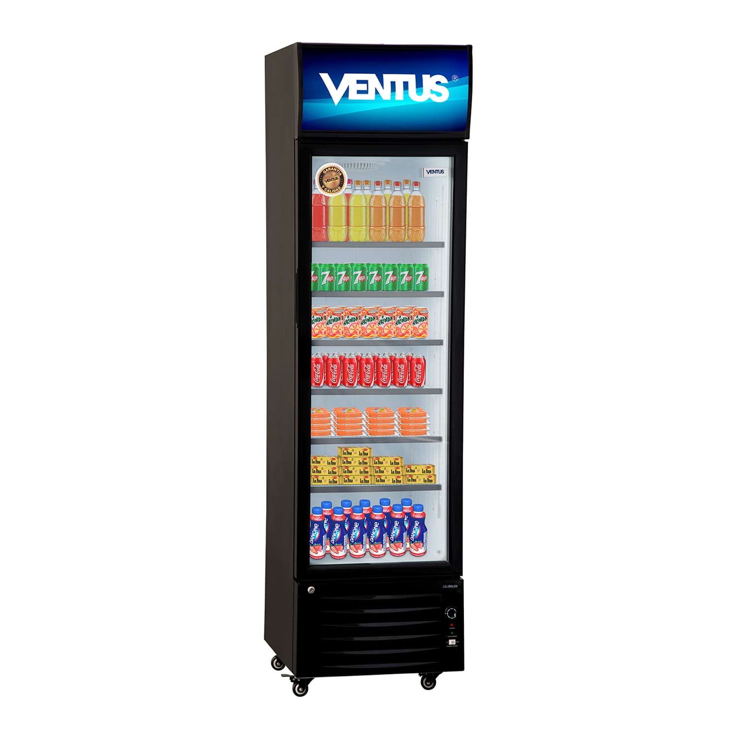 VISICOOLER VENTUS 290L 1 PUERTA LG-290LED - 1