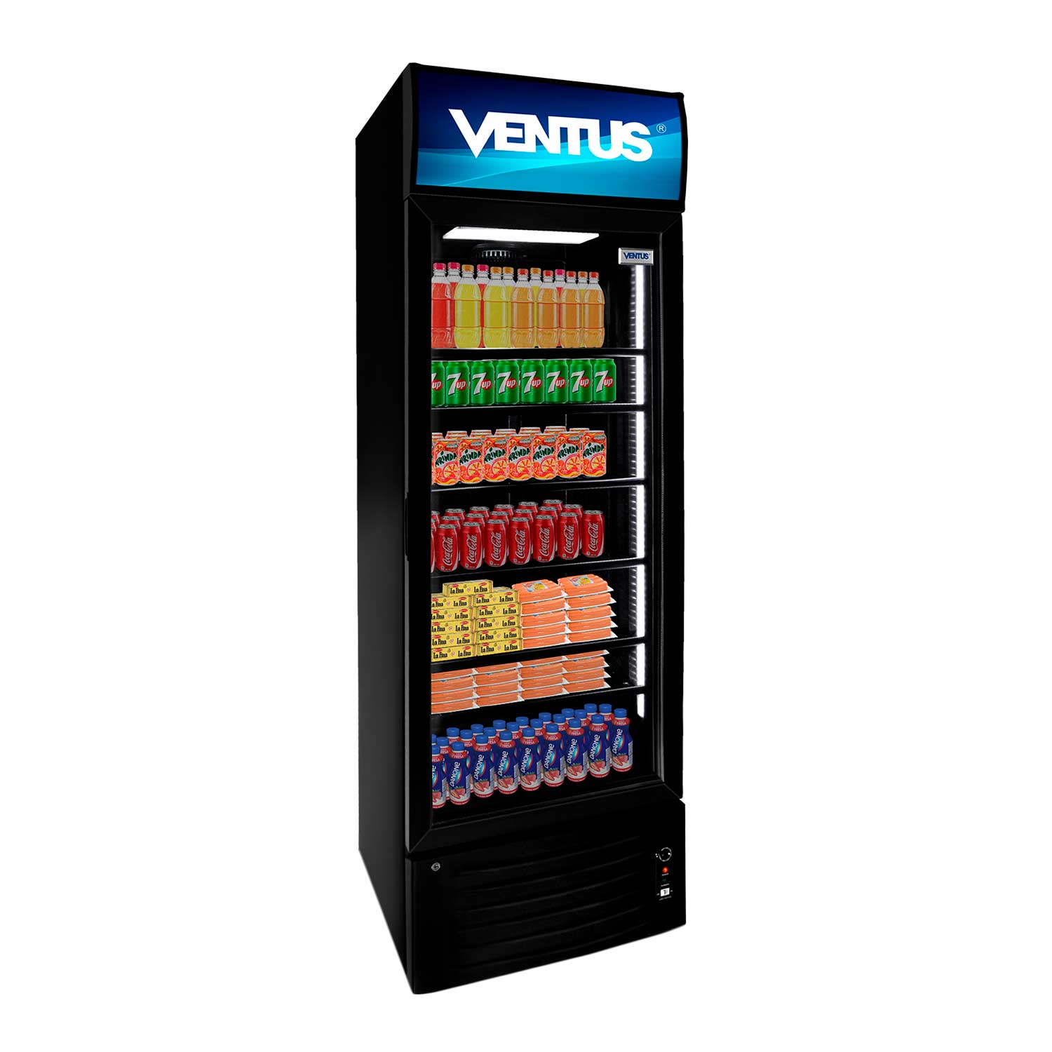 VISICOOLER VENTUS 360L 1 PUERTA LG-360BLACK - 1