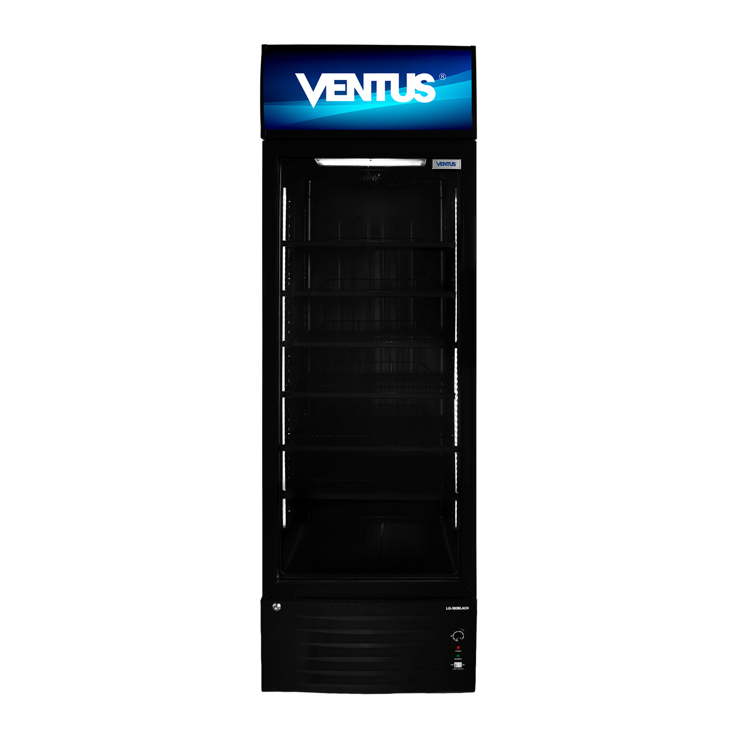 VISICOOLER VENTUS 360L 1 PUERTA LG-360BLACK - 2