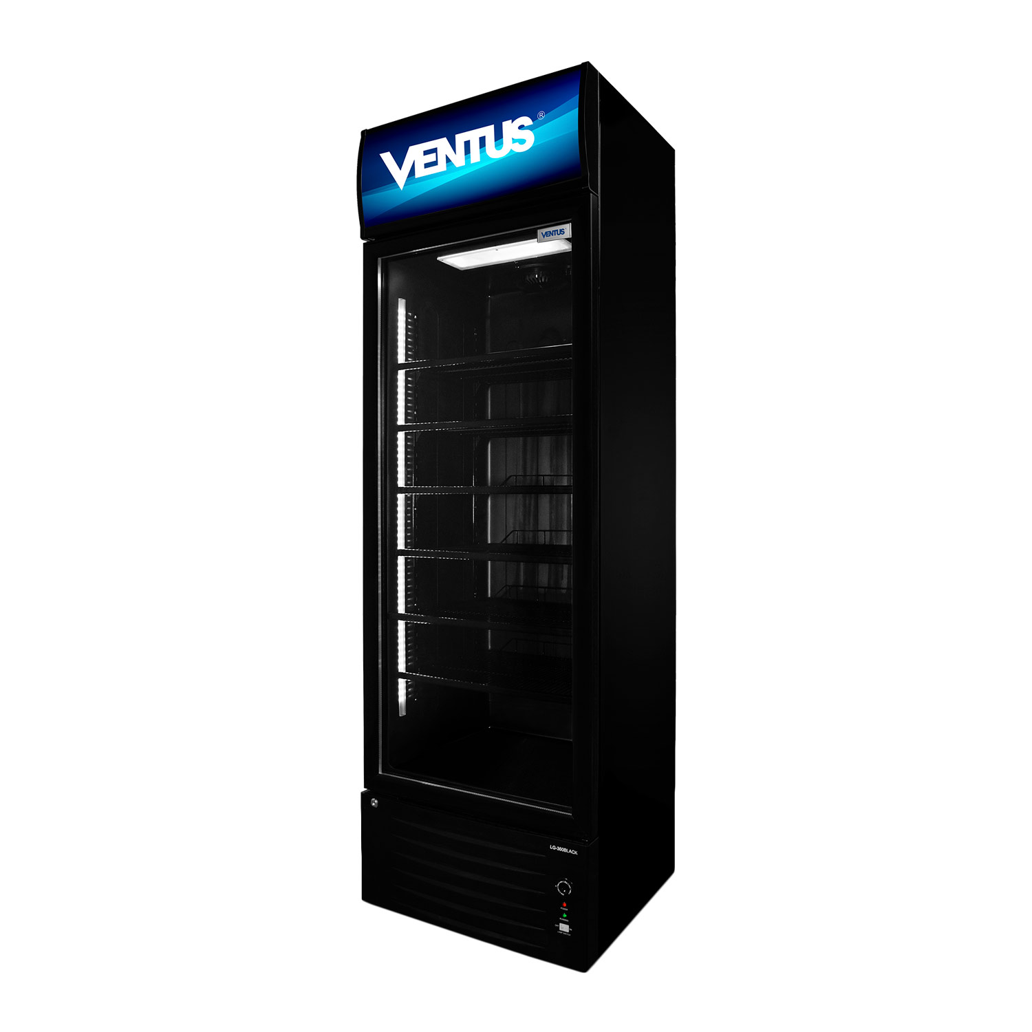 VISICOOLER VENTUS 360L 1 PUERTA LG-360BLACK - 4