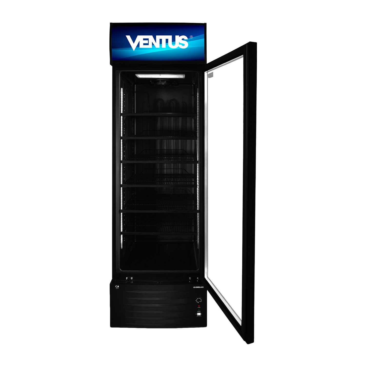 VISICOOLER VENTUS 360L 1 PUERTA LG-360BLACK - 5