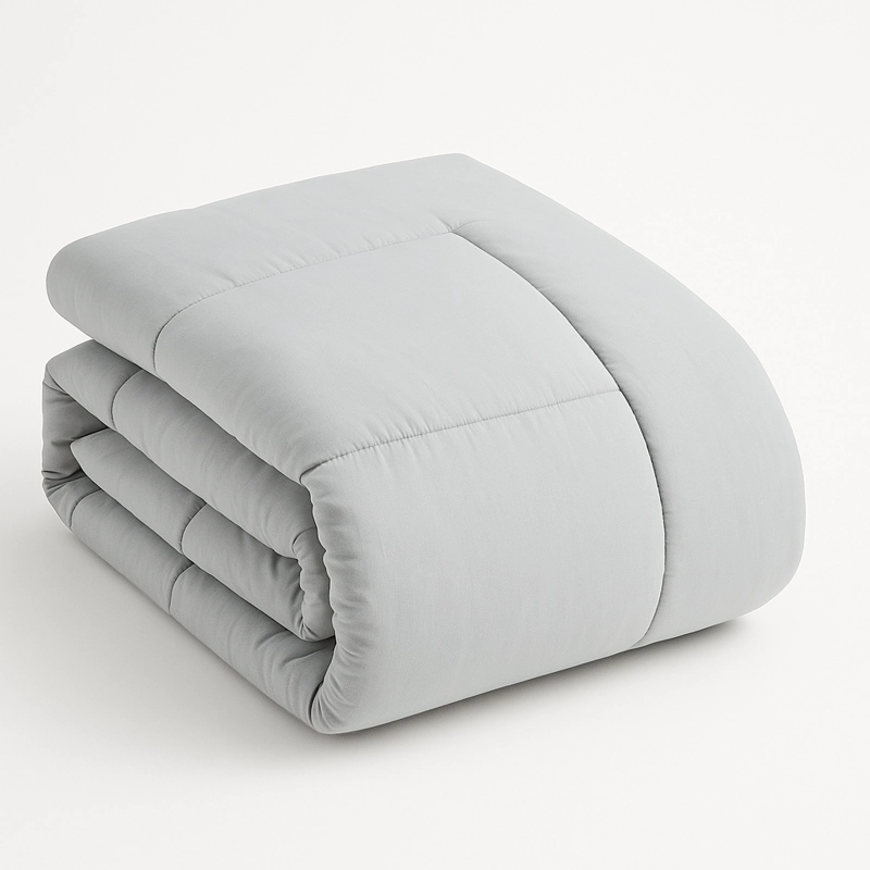 EDREDON NUBE HOGAR 1 PLAZA DAILY SET CUADROS ALGODON + FUNDA DE ALMOHADA - 2