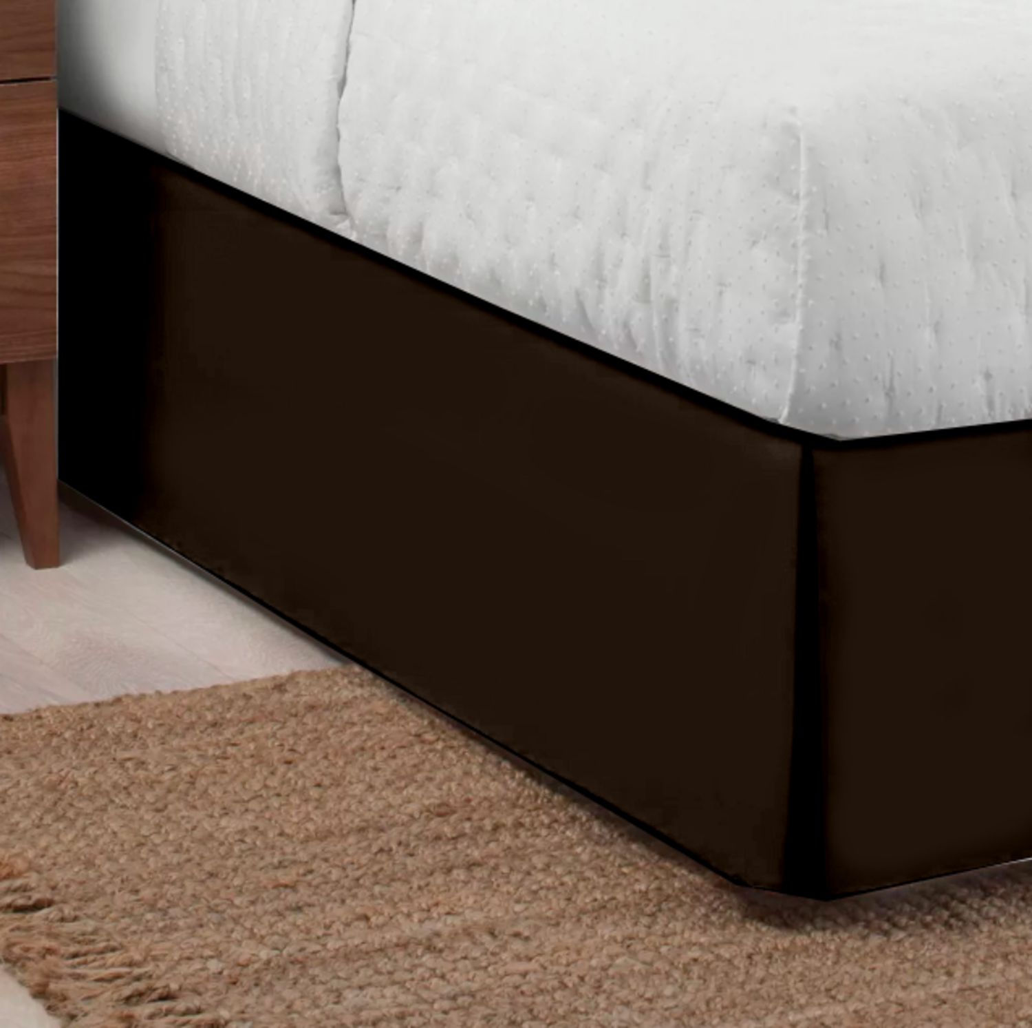 FALDON DE TARIMA 1.5 PLAZA ELEGANCE MICROFIBRA 35CM - 2