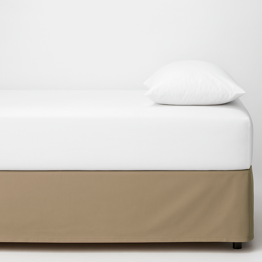 FALDON DE TARIMA QUEEN 160CM X 200CM MINIMAL MICROFIBRA 35CM - 1