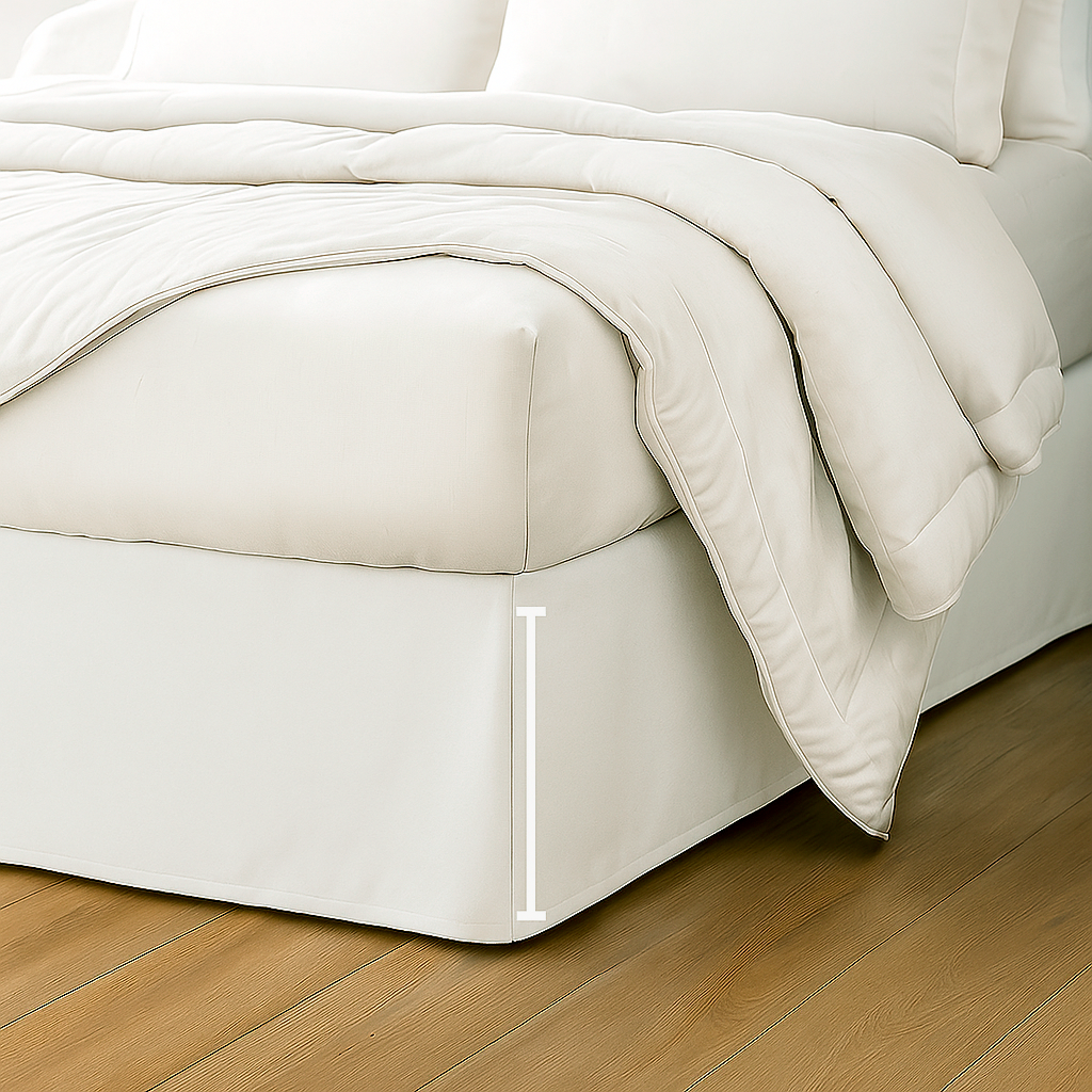 FALDON DE TARIMA KING 198CM X 203CM MINIMAL MICROFIBRA 30CM - 2