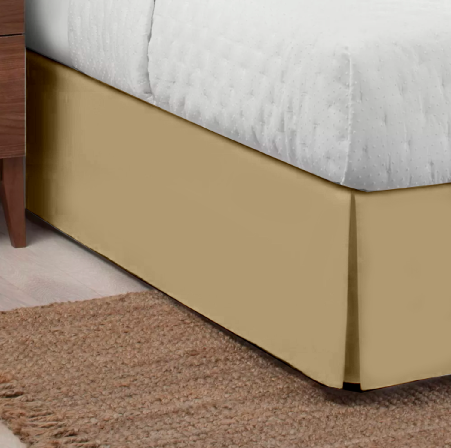 FALDON DE TARIMA KING 200CM X 200CM ELEGANCE MICROFIBRA 35CM - 2