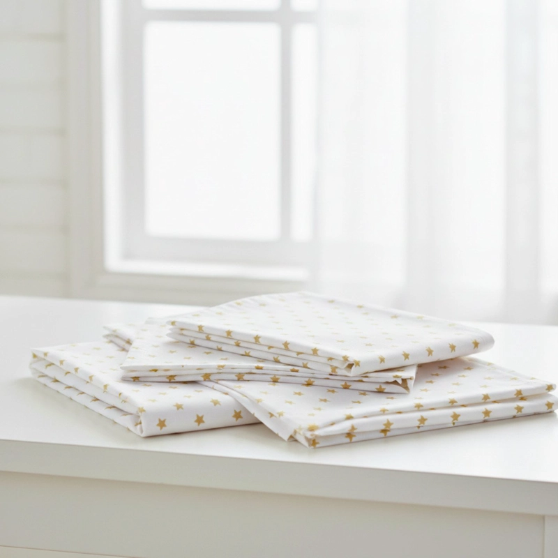 JUEGO DE SÁBANAS ALGODÓN PIMA 2 PLAZAS WHITE STAR COLOR PLUS SIZE - 2