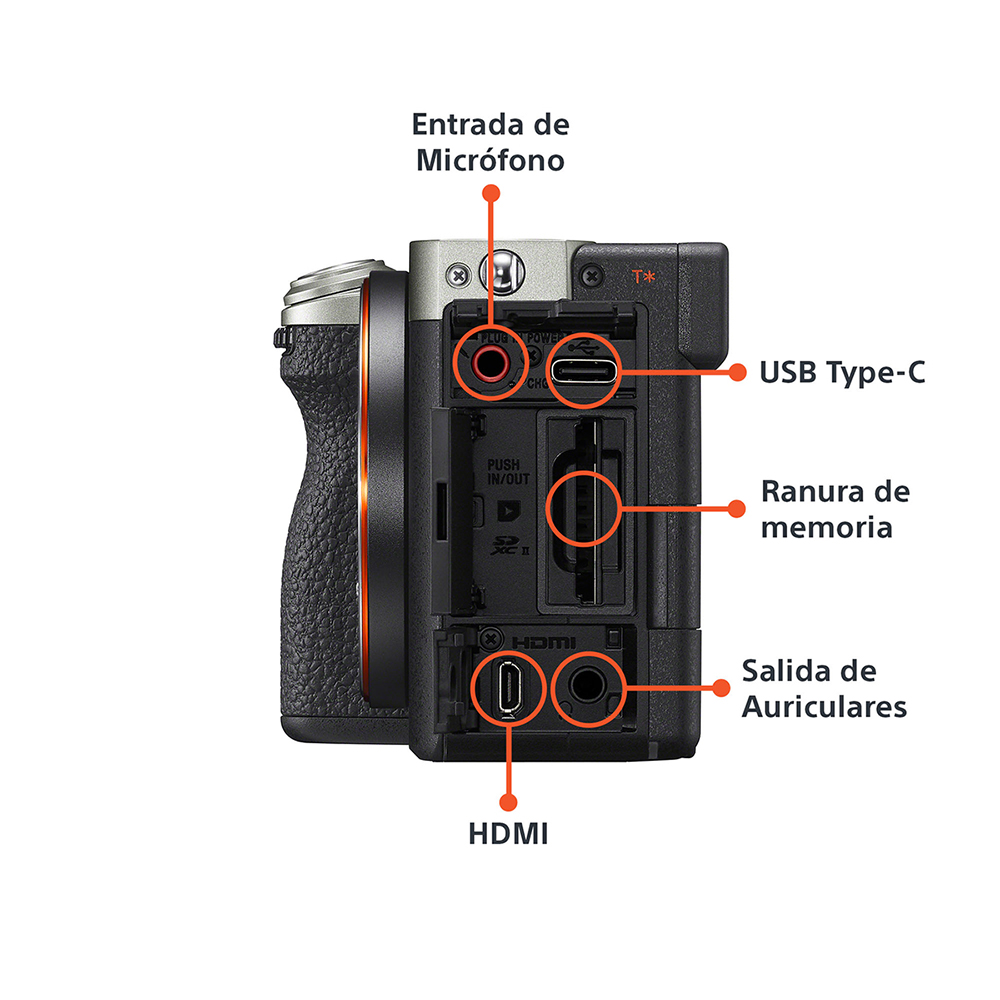 SONY CÁMARA PROFESIONAL ALPHA FULL FRAME MIRRORLESS ILCE-7CR - 4
