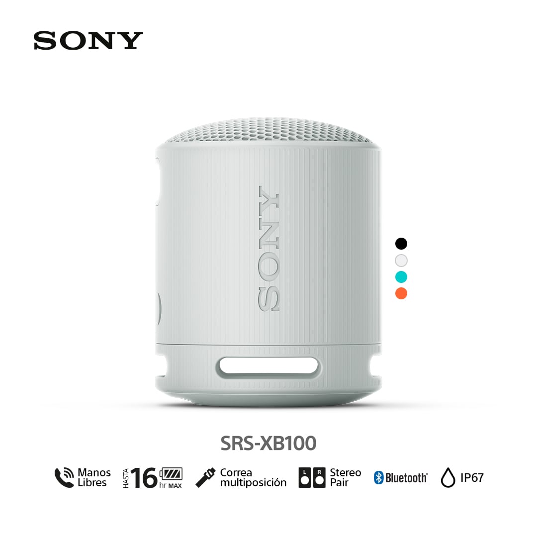SONY PARLANTE INALÁMBRICO PORTÁTIL SRS-XB100 - 1