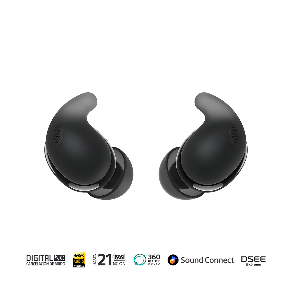 SONY AUDÍFONOS WF-LS910N LINKBUDS FIT NOISE CANCELLING NEGRO - 2