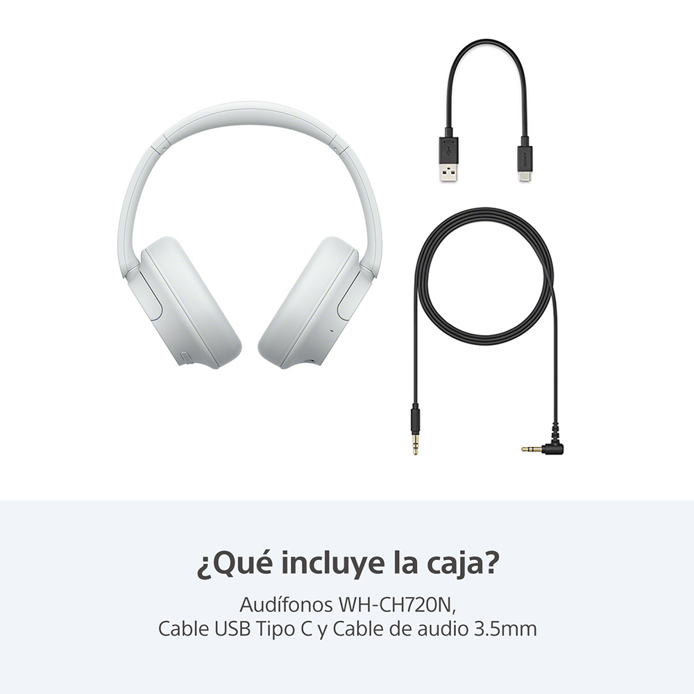 SONY AUDÍFONOS INALÁMBRICOS CON NOISE CANCELLING WH-CH720N NEGRO - 6