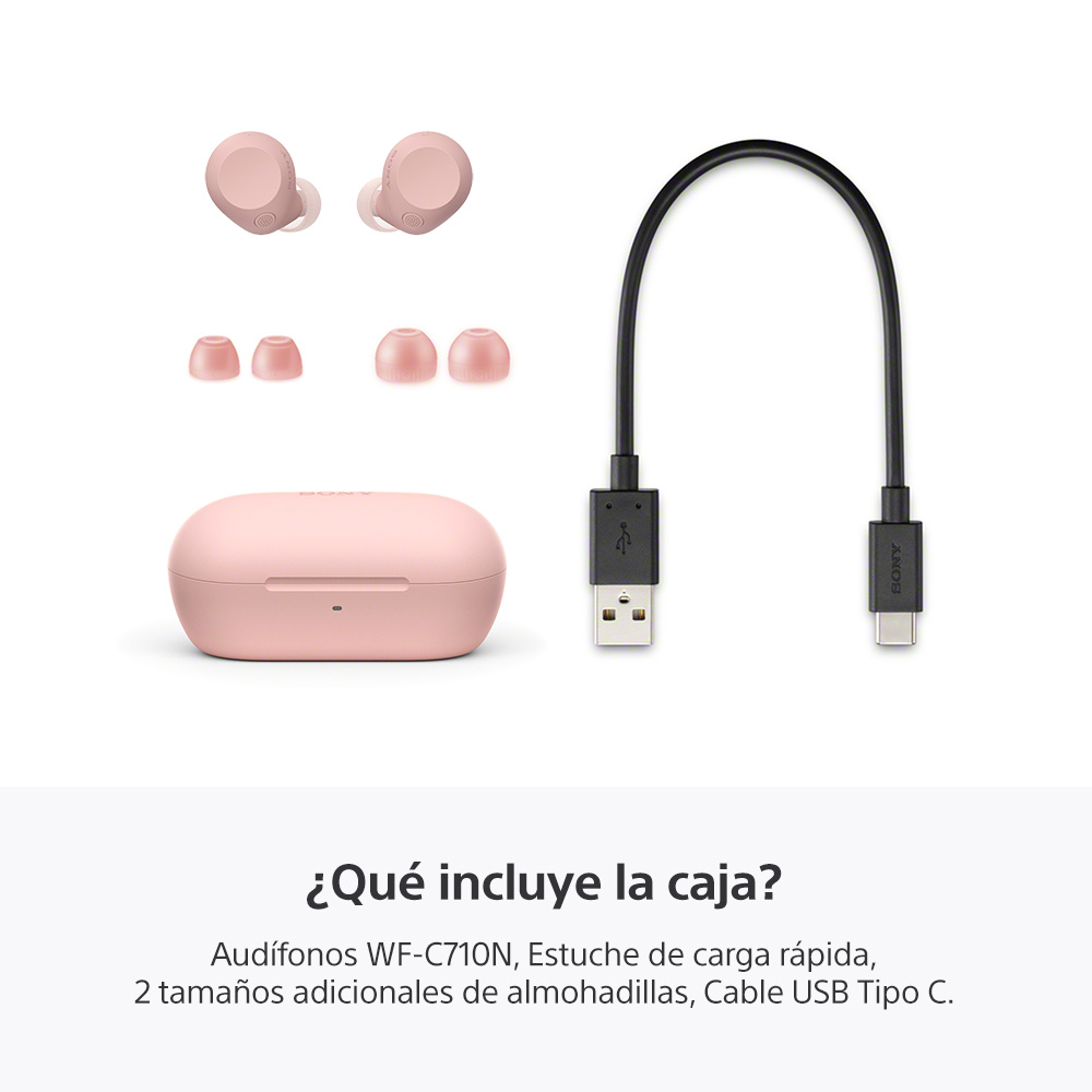 SONY AUDÍFONOS INALÁMBRICOS NOISE CANCELLING IN EAR WF-C710N - 6