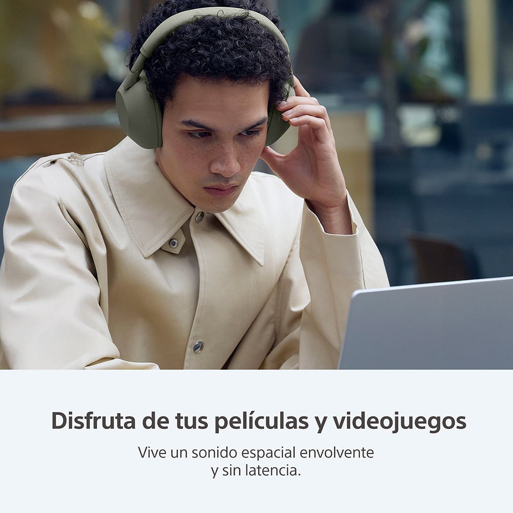 SONY AUDÍFONOS INALÁMBRICOS NOISE CANCELLING WH-1000XM6 VERDE - 8