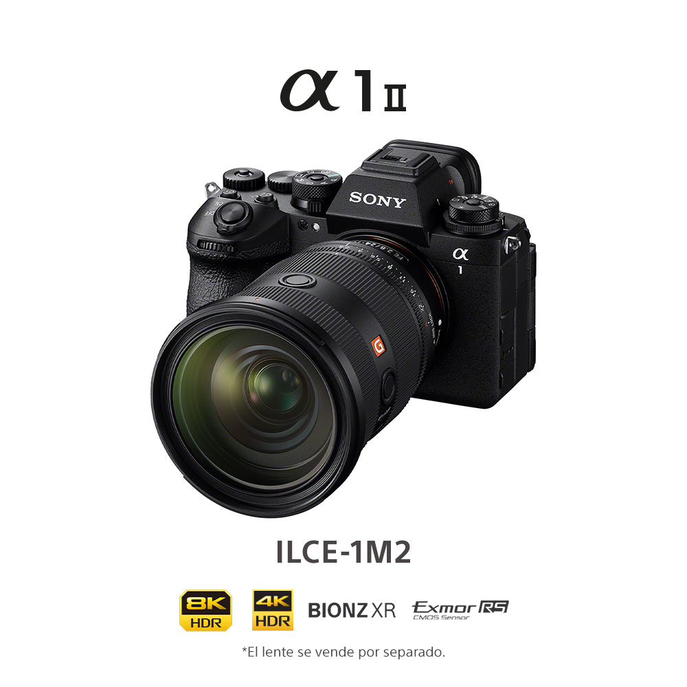 SONY CÁMARA ILCE-1M2 FULL FRAME MIRRORLESS NEGRO - 2