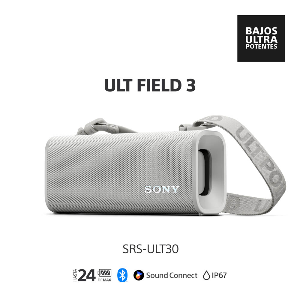SONY PARLANTE BLUETOOTH SRS-ULT30 PORTÁTIL ULT FIELD 3 BLANCO - 2