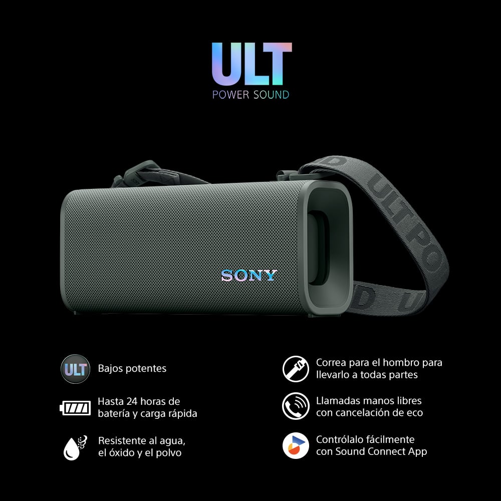 SONY PARLANTE BLUETOOTH SRS-ULT30 PORTÁTIL ULT FIELD 3 BLANCO - 3