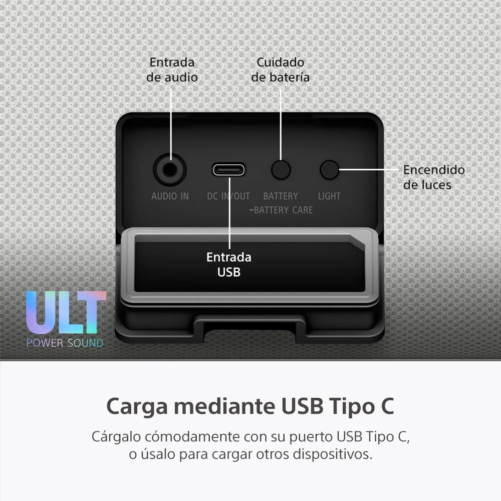 SONY PARLANTE BLUETOOTH SRS-ULT50 PORTÁTIL ULT FIELD 5 - 7