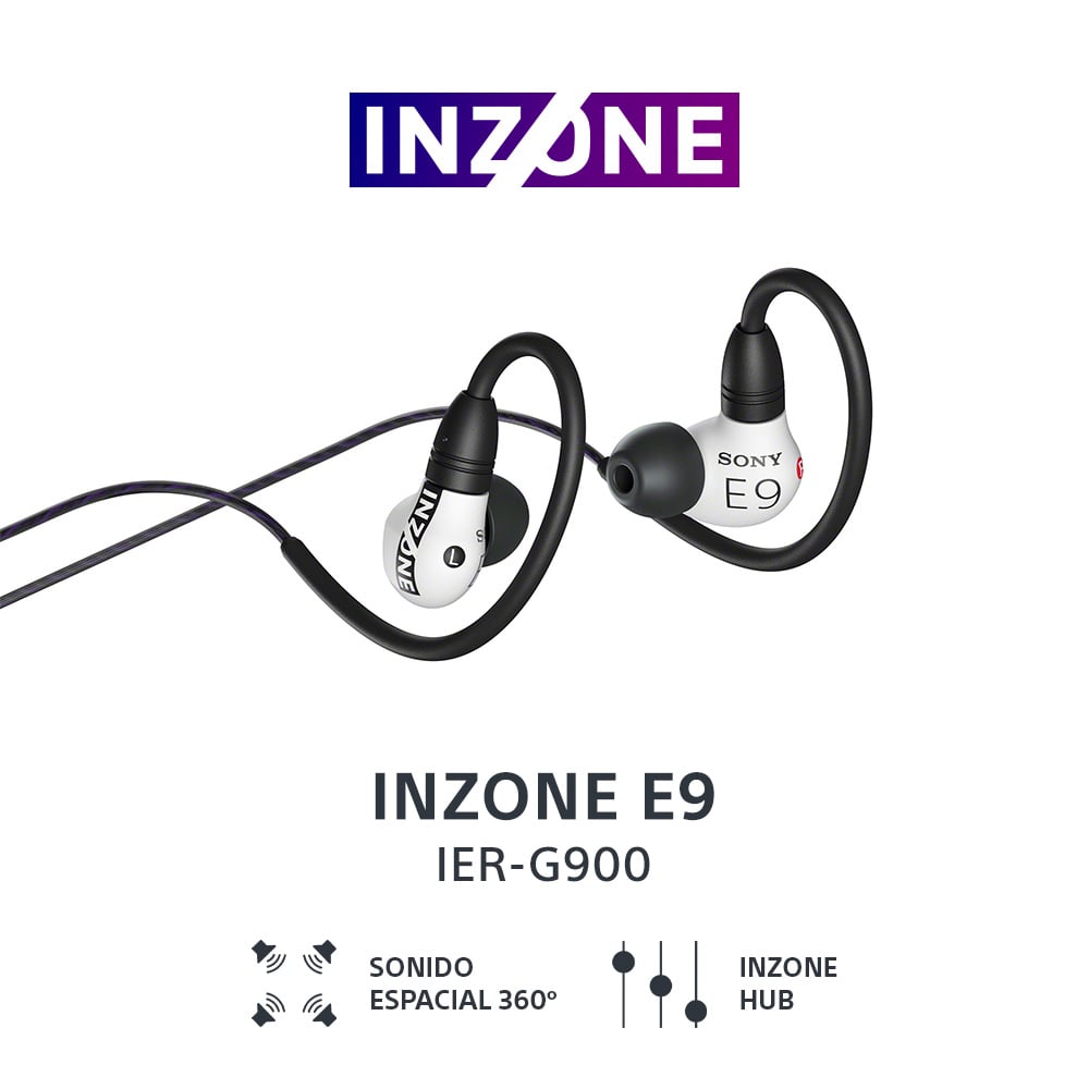 SONY AUDÍFONOS IN-EAR INZONE E9 PARA JUEGOS IER-G900 - 1
