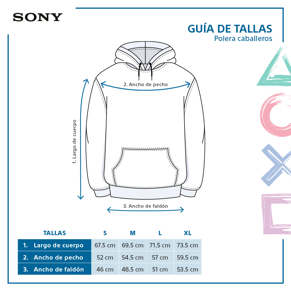 SONY POLERA OFICIAL PLAY NEGRA T: S - 3