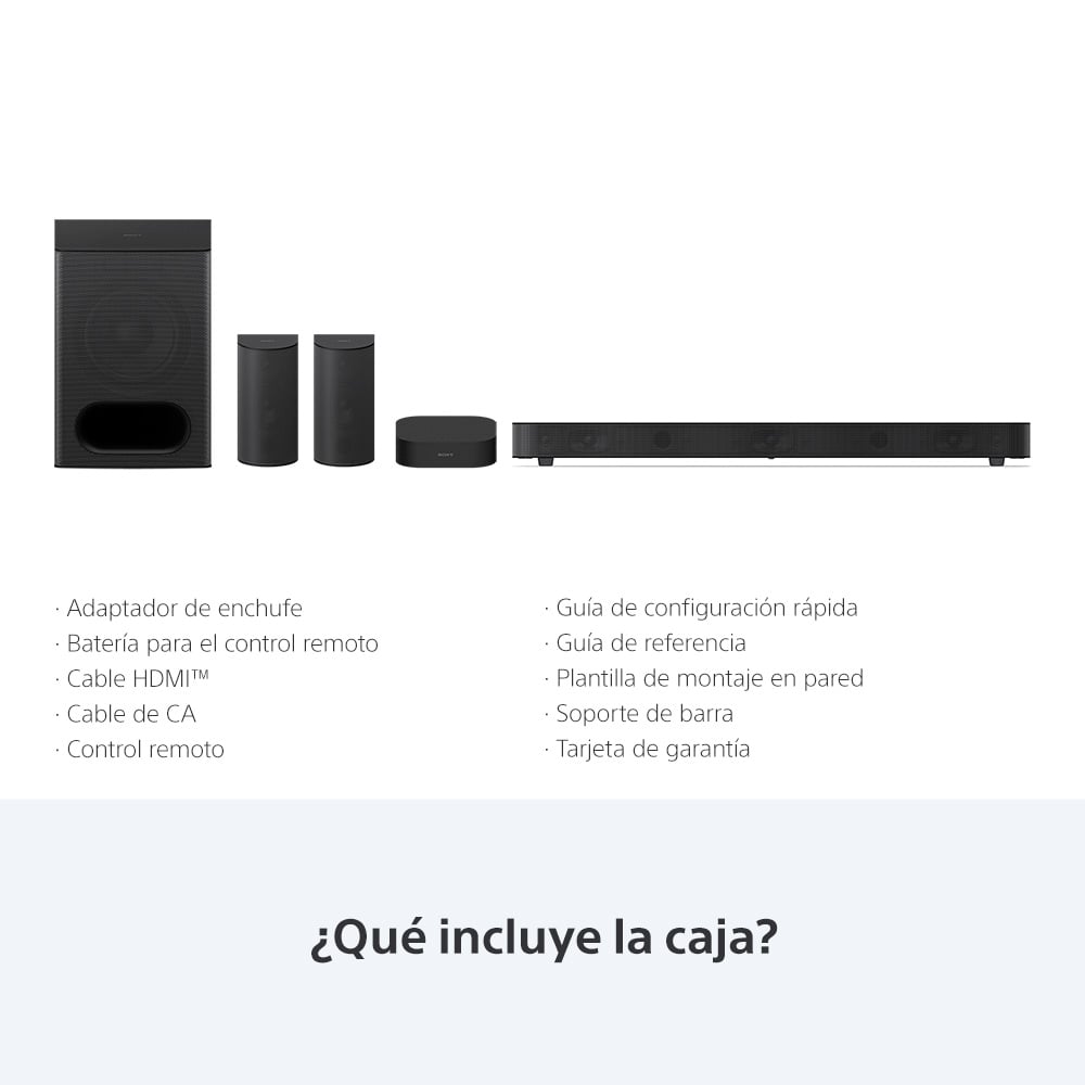 SONY HT-S60 HOME THEATER 5.1 1000W DOLBY ATMOS DTS X - 2
