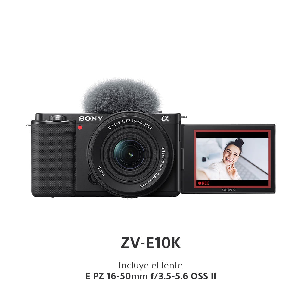 SONY ALPHA CÁMARA COMPACTA DIGITAL MIRRORLESS ZV-E10K - 3