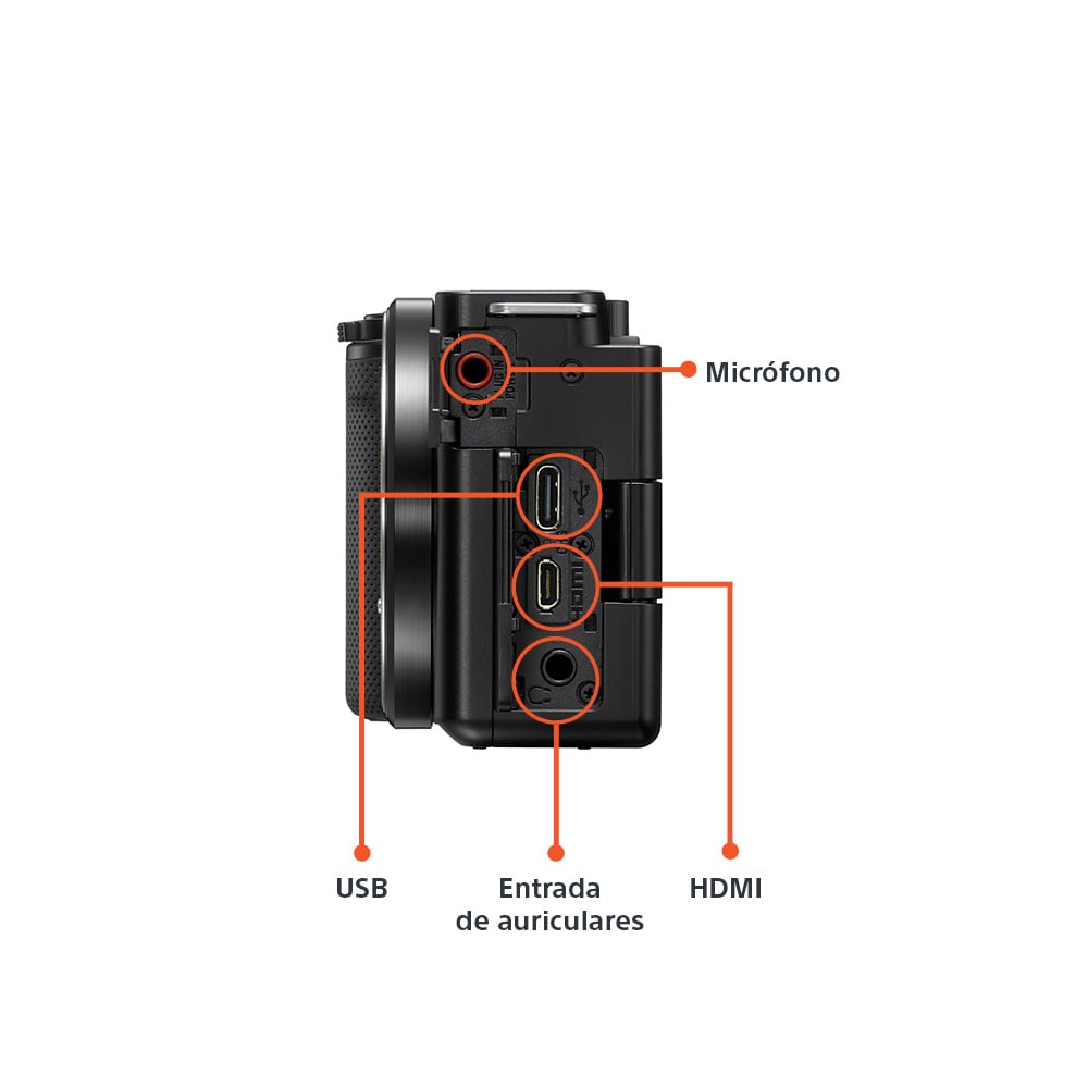 SONY ALPHA CÁMARA COMPACTA DIGITAL MIRRORLESS ZV-E10K - 6