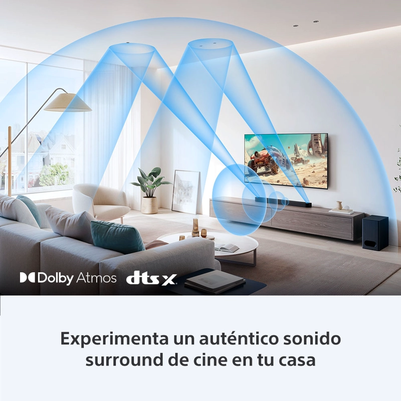 SONY BRAVIA THEATER BAR HT-B600 3.1.2 CON SUBWOOFER WIRELESS - 7