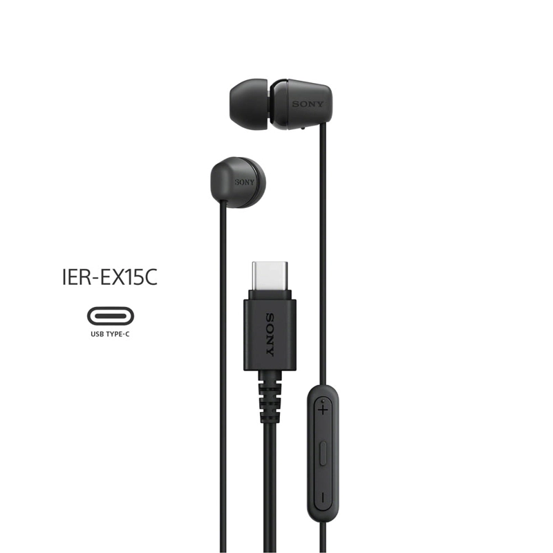 SONY AUDÍFONOS IN-EAR CON CABLE USB-C Y MICROFONO IER-EX15C - 3