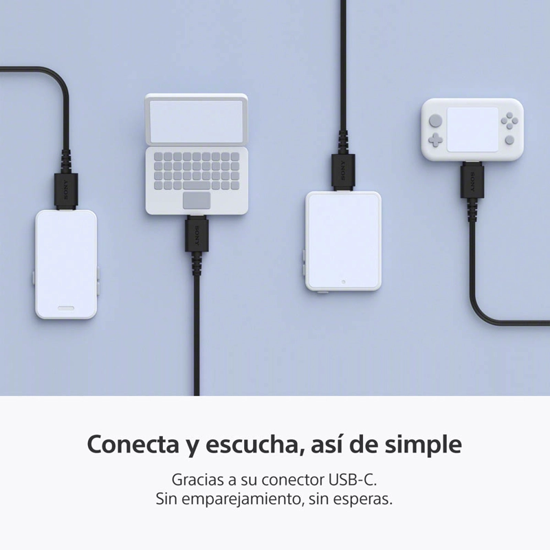 SONY AUDÍFONOS IN-EAR CON CABLE USB-C Y MICROFONO IER-EX15C - 6
