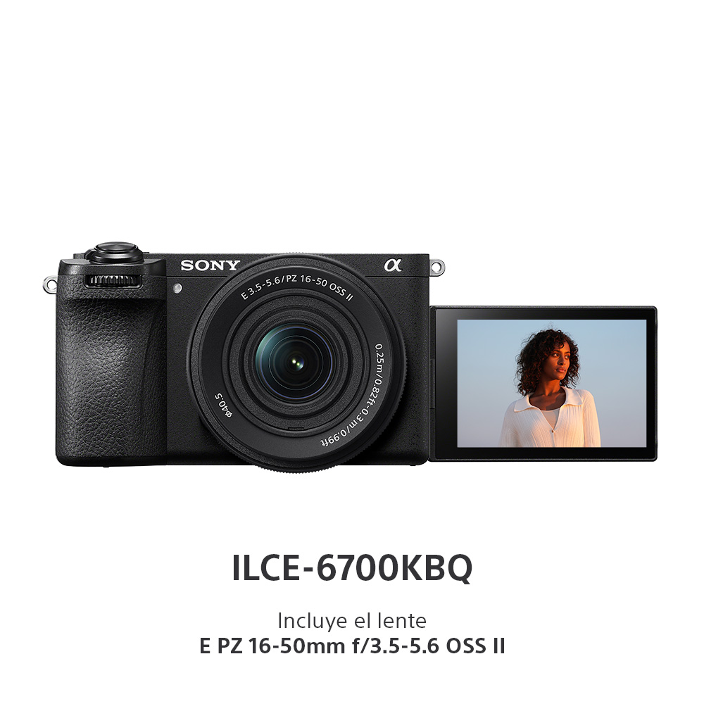 SONY ALPHA CÁMARA PROFESIONAL ILCE-6700K - 1