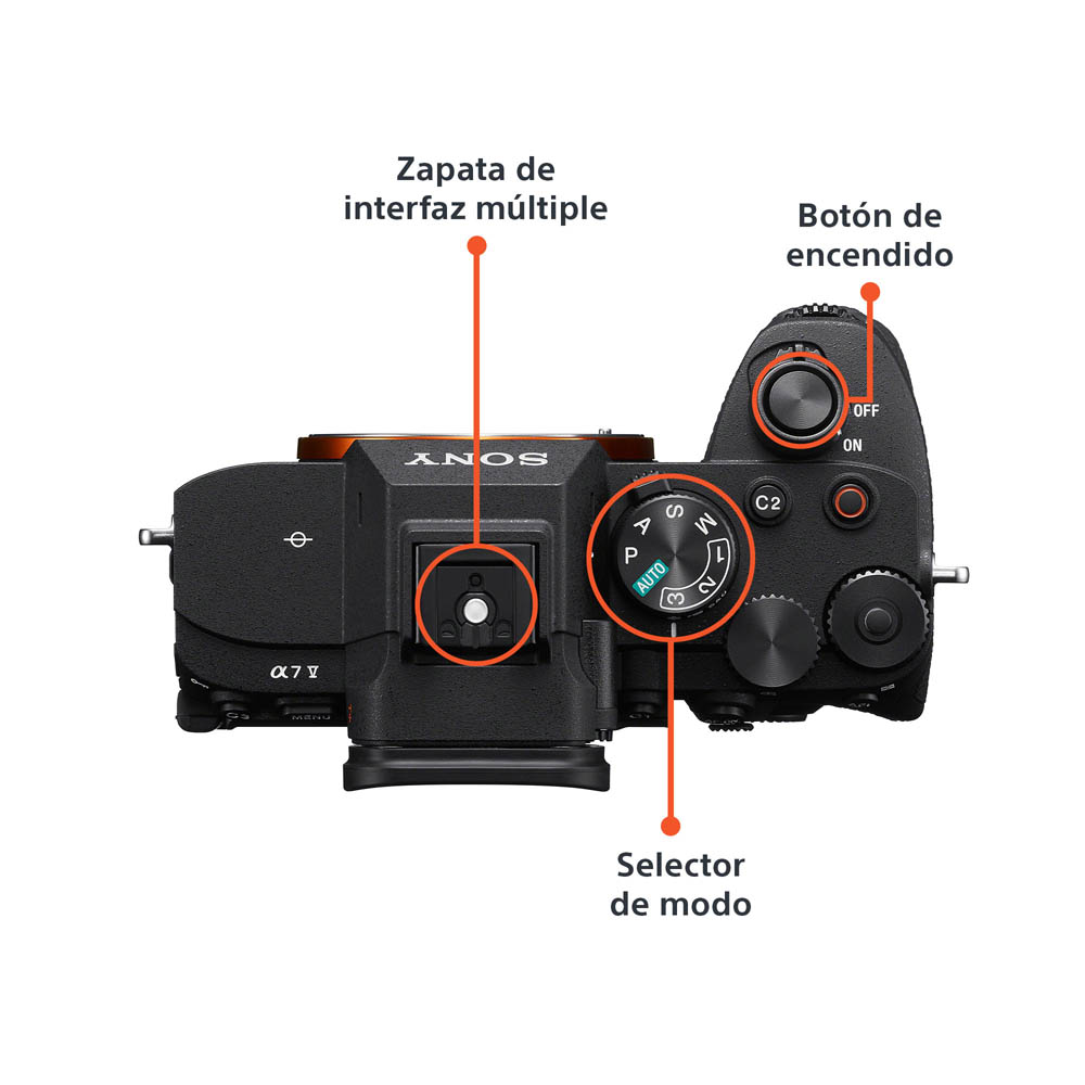 SONY CÁMARA PROFESIONAL ALPHA MIRRORLESS ILCE-7M5 - 3