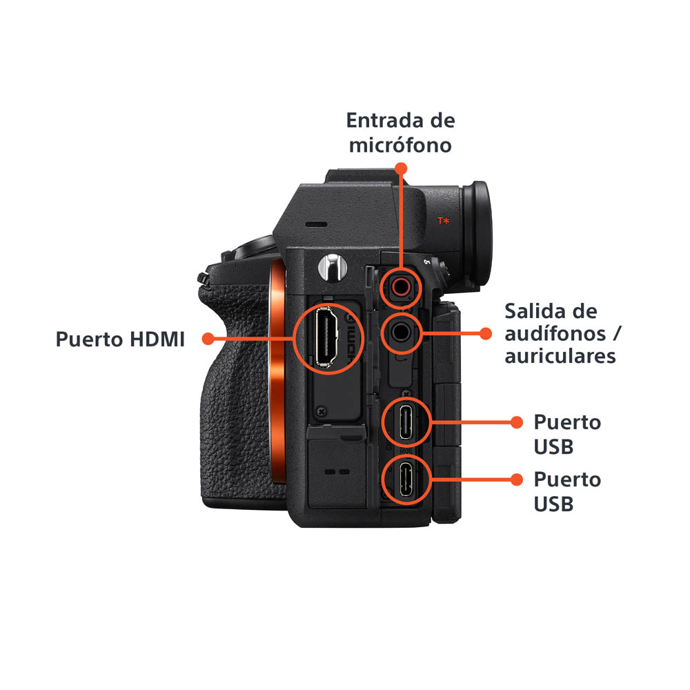 SONY CÁMARA PROFESIONAL ALPHA MIRRORLESS ILCE-7M5 - 4