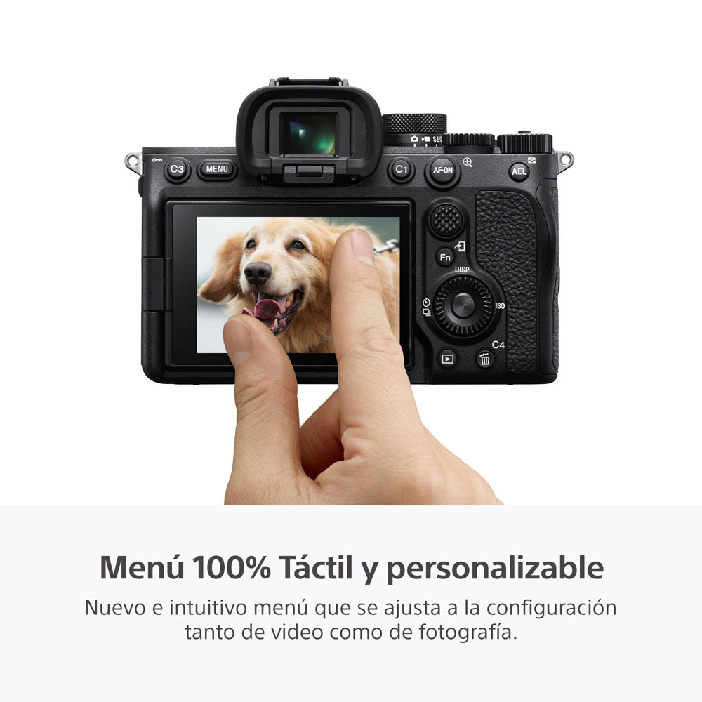 SONY CÁMARA ALPHA ILCE-7M4M FULL FRAME CON LENTE 28-70MM II - 9