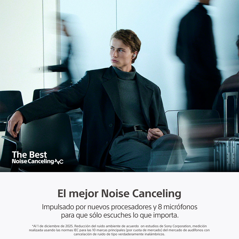 SONY AUDÍFONOS INALÁMBRICOS NOISE CANCELLING WF-1000XM6 - 5