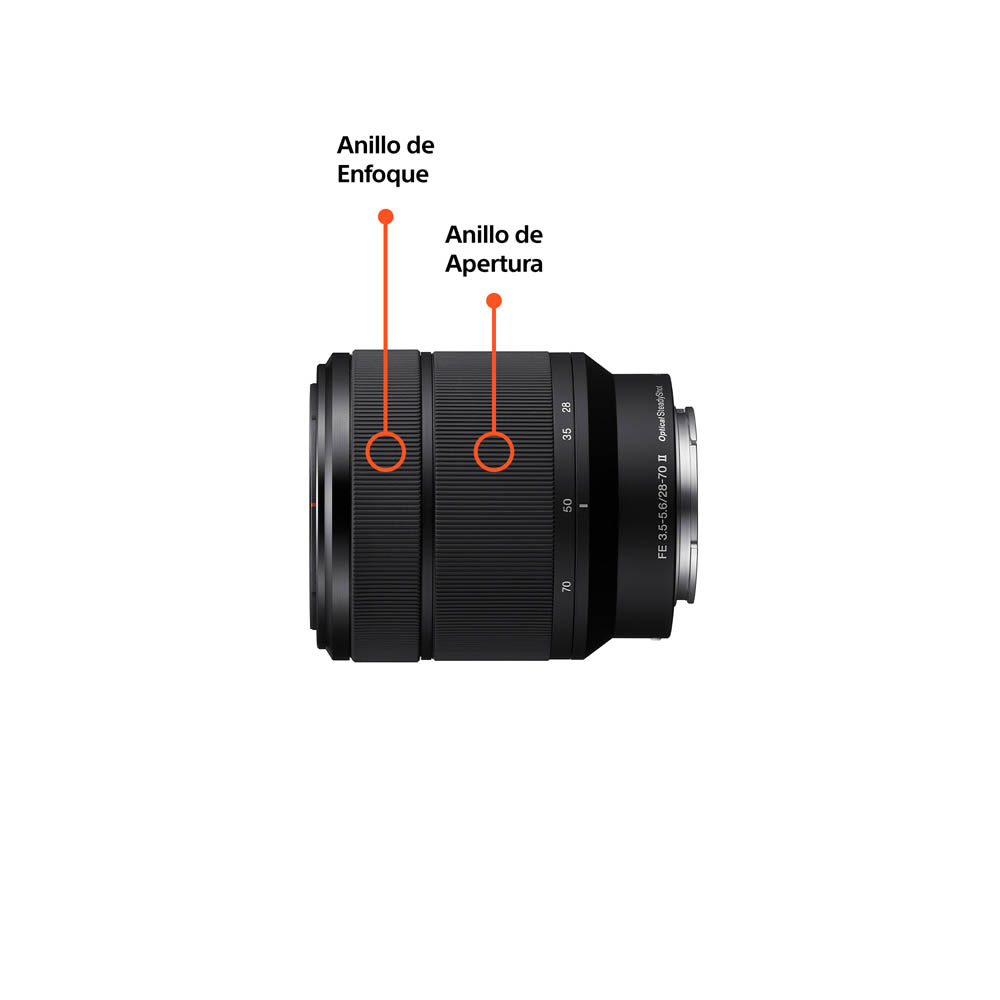SONY CÁMARA ALPHA ILCE-7M3M FULL FRAME CON LENTE 28-70 MM II - 7