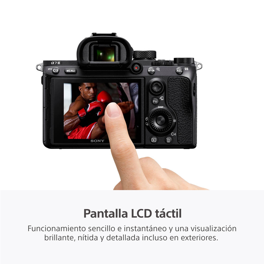 SONY CÁMARA ALPHA ILCE-7M3M FULL FRAME CON LENTE 28-70 MM II - 8