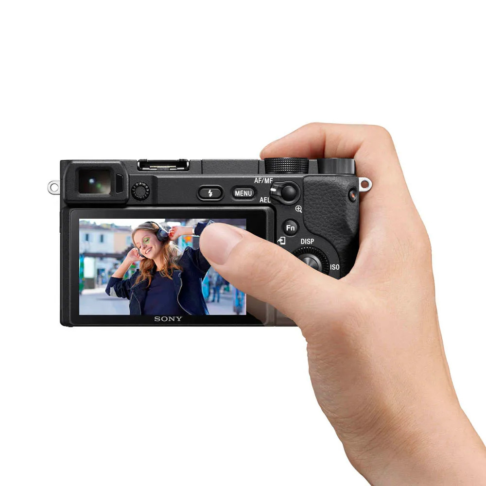 SONY CÁMARA ALPHA ILCE-6400K MIRRORLESS CON LENTE 16-50MM II - 6