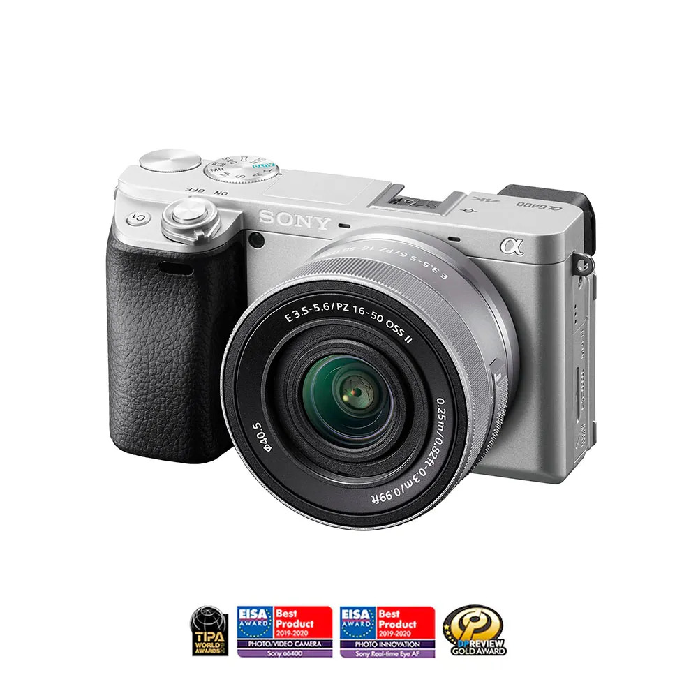 SONY CÁMARA ALPHA ILCE-6400K MIRRORLESS CON LENTE 16-50MM II - 6