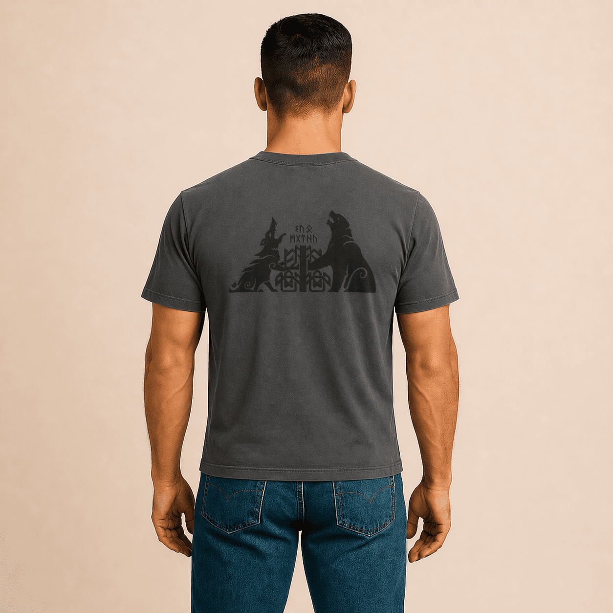POLO OFICIAL PLAYSTATION GOW PLOMO - 2