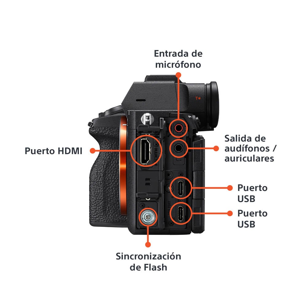 SONY CÁMARA ALPHA ILCE-7RM6 FULL FRAME MIRRORLESS 8K - 3