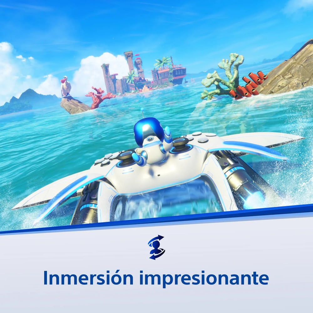 PS5 CONSOLA DIGITAL SLIM ASTRO BOT + GT 7 BUNDLE 825GB - 6