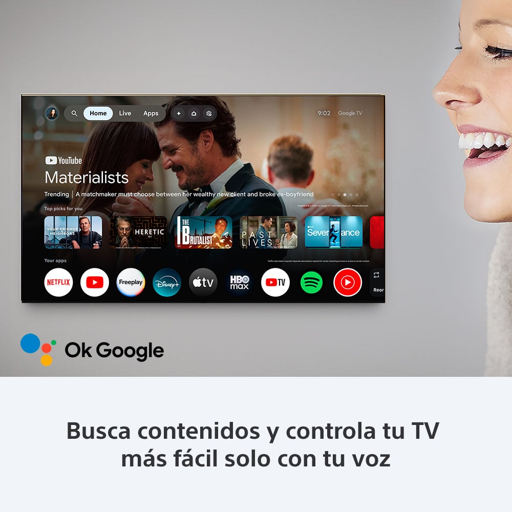 SONY TV 50' 50XR30M2 4K LED ULTRA HD BRAVIA 3 II GOOGLE TV - 6