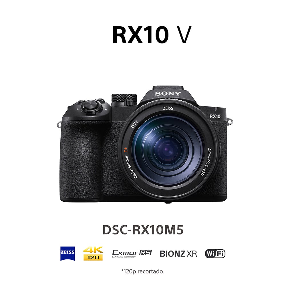SONY CAMARA COMPACTA DSC-RX10M5 CON LENTE FIJO 24-600MM - 2