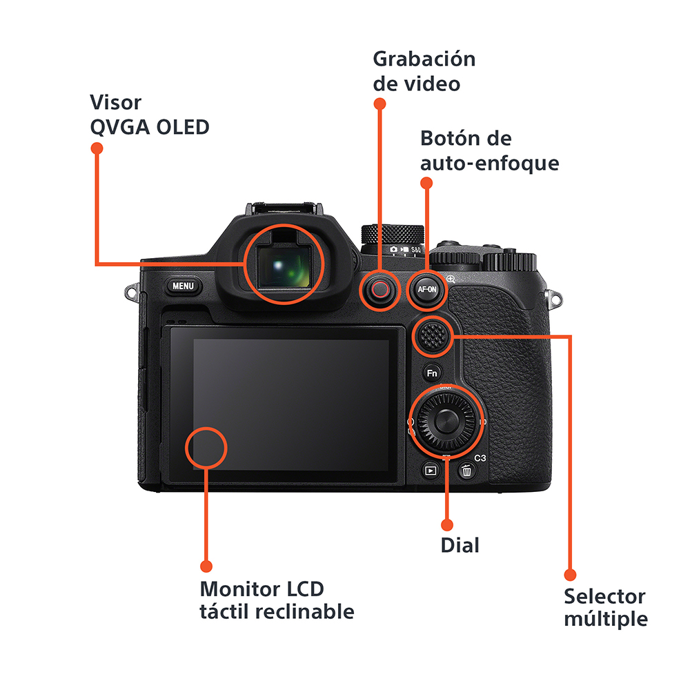 SONY CAMARA COMPACTA DSC-RX10M5 CON LENTE FIJO 24-600MM - 5
