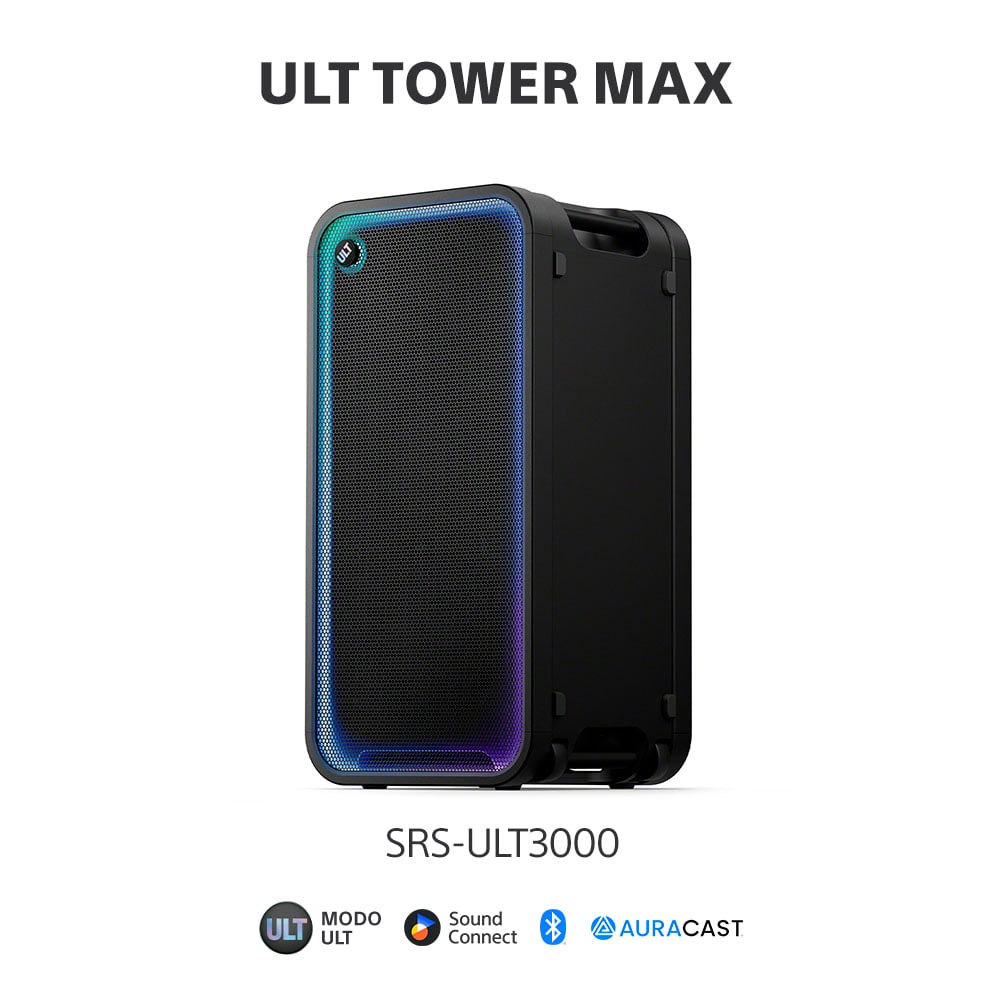 SONY PARLANTE BLUETOOTH SRS-ULT3000 PARA FIESTA ULT TOWER MAX - 1