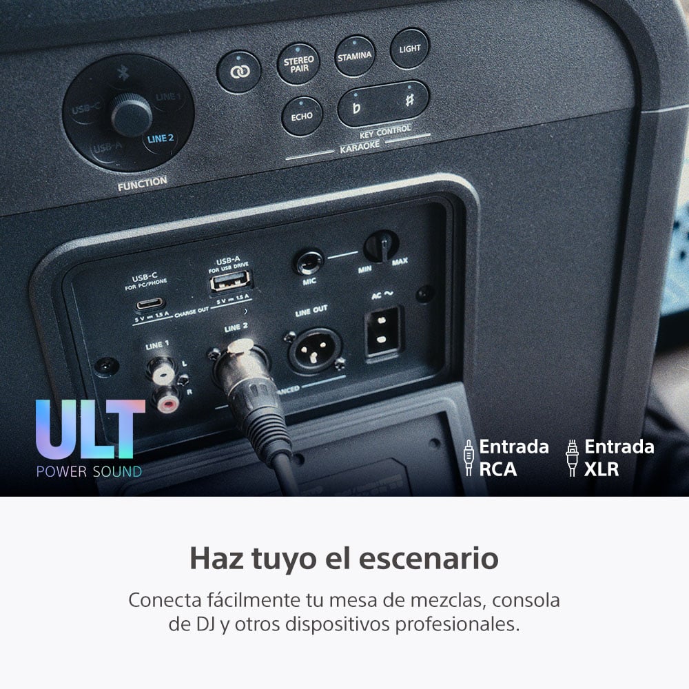 SONY PARLANTE BLUETOOTH SRS-ULT500 PARA FIESTA ULT TOWER 5 - 5